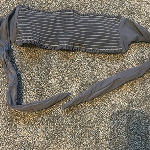 Tube top with strips
